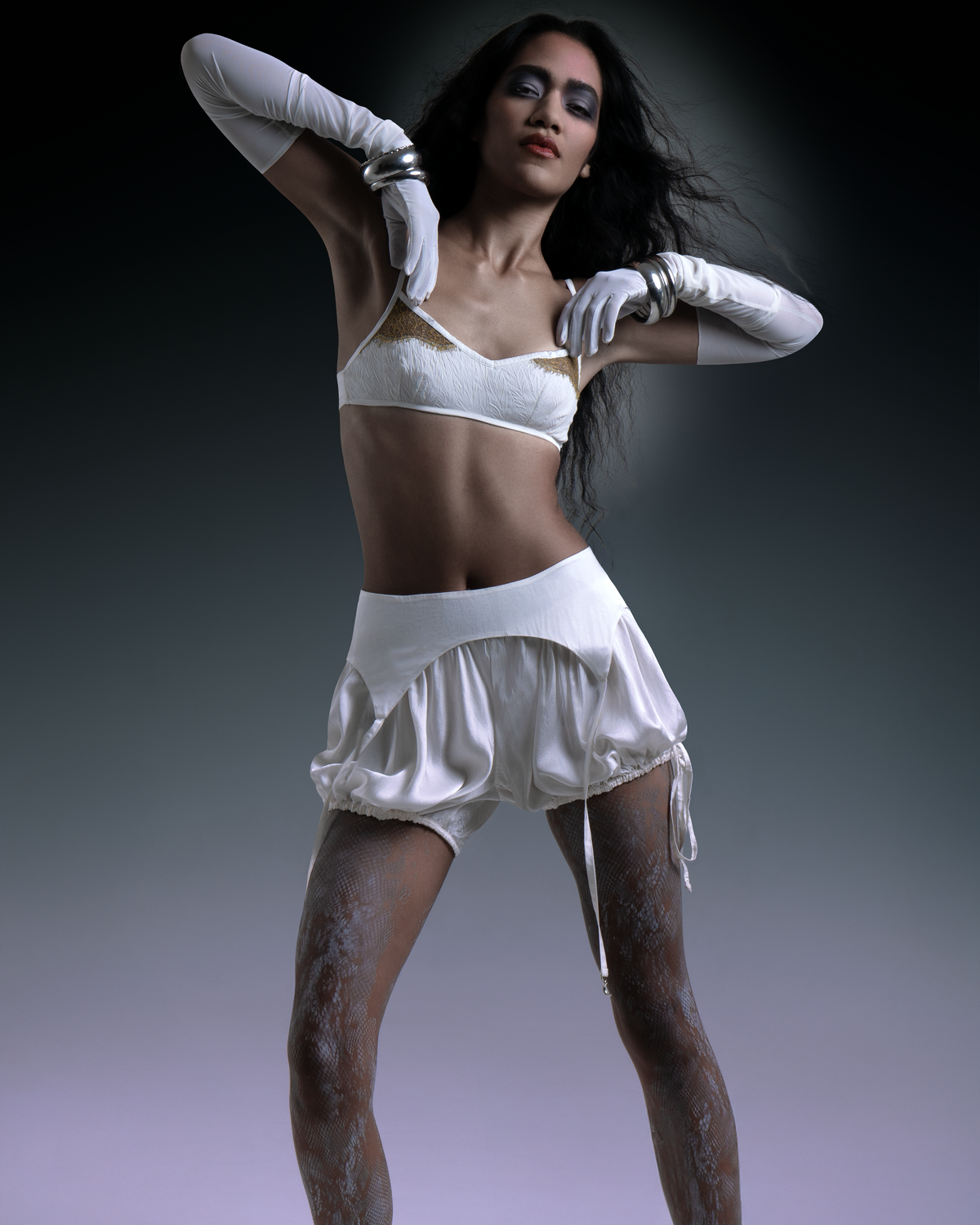 Dracula Bra white