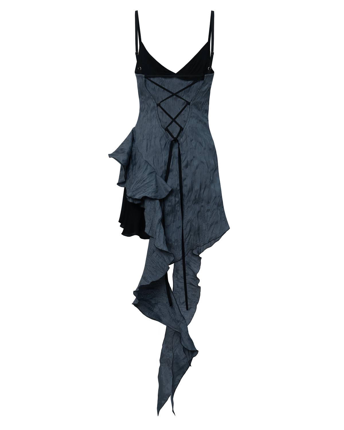 Dracula short dress grey