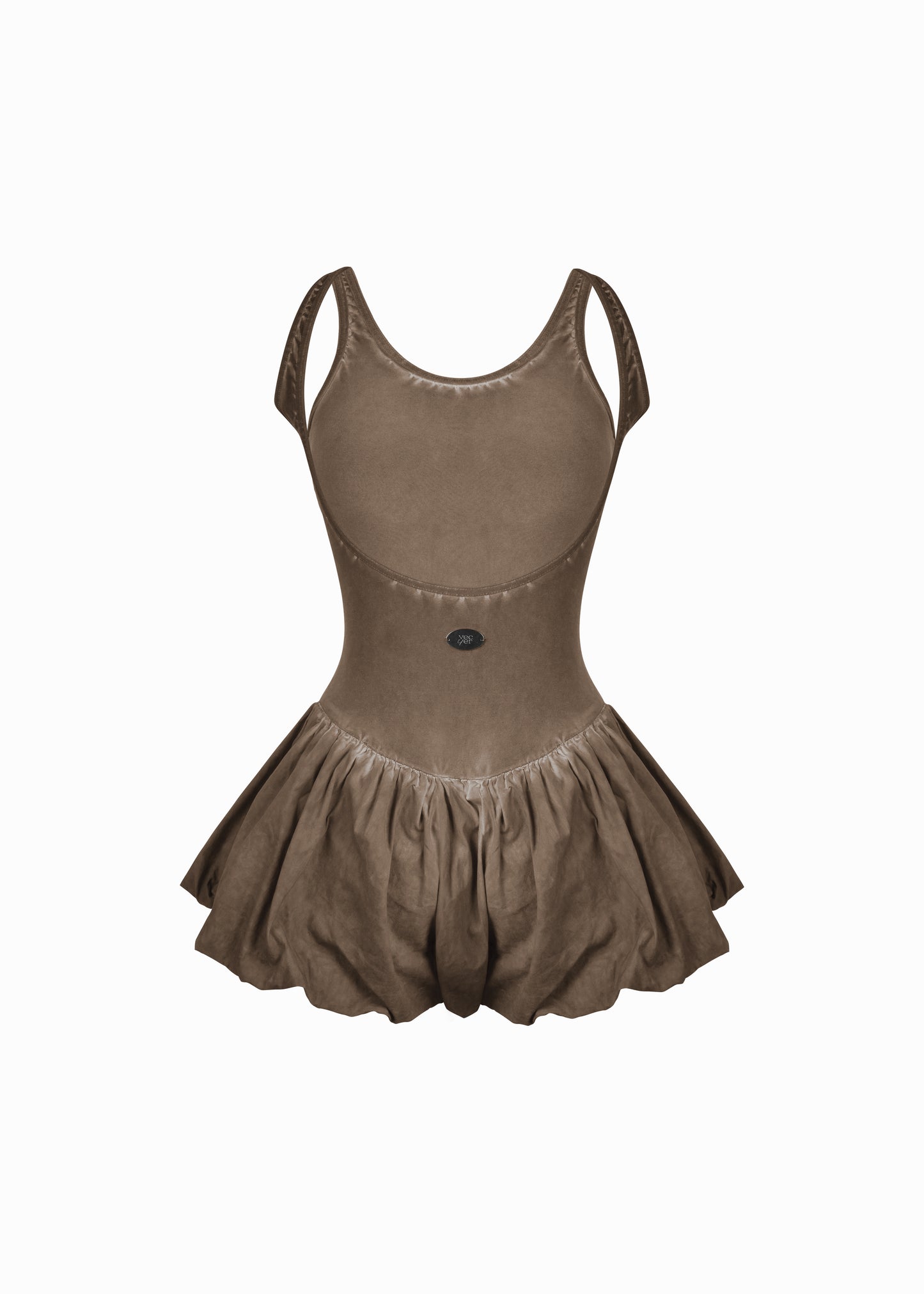 Ballerina catsuit brown